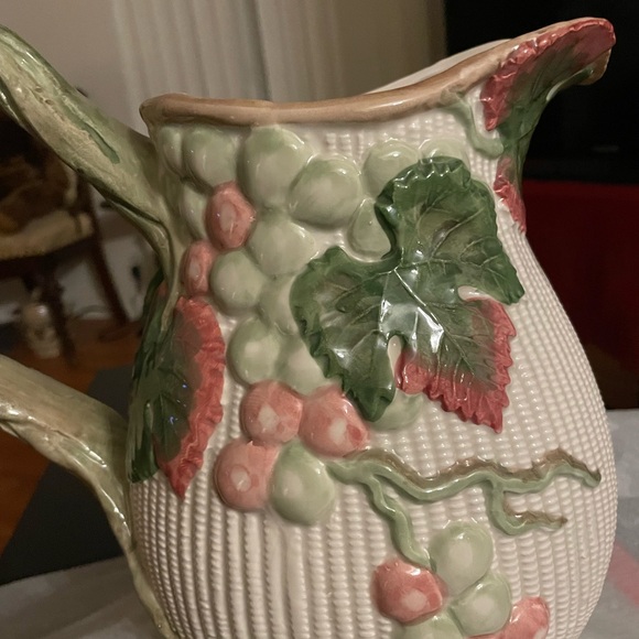 Beautiful Rare Fitz and Floyd 1988 Pitcher - Picture 7 of 10
